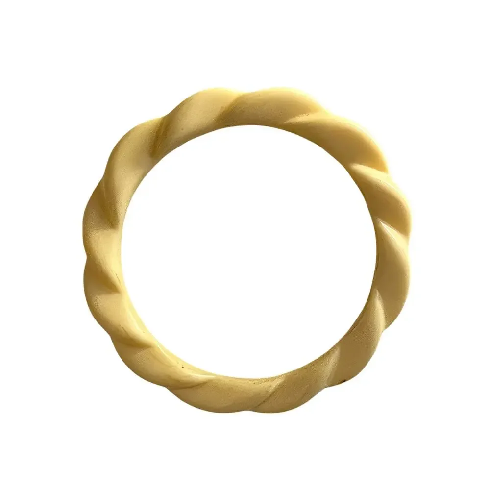Avon China Fantasy Bangle Bracelets 1982 Vintage Twist Plastic Lot 3